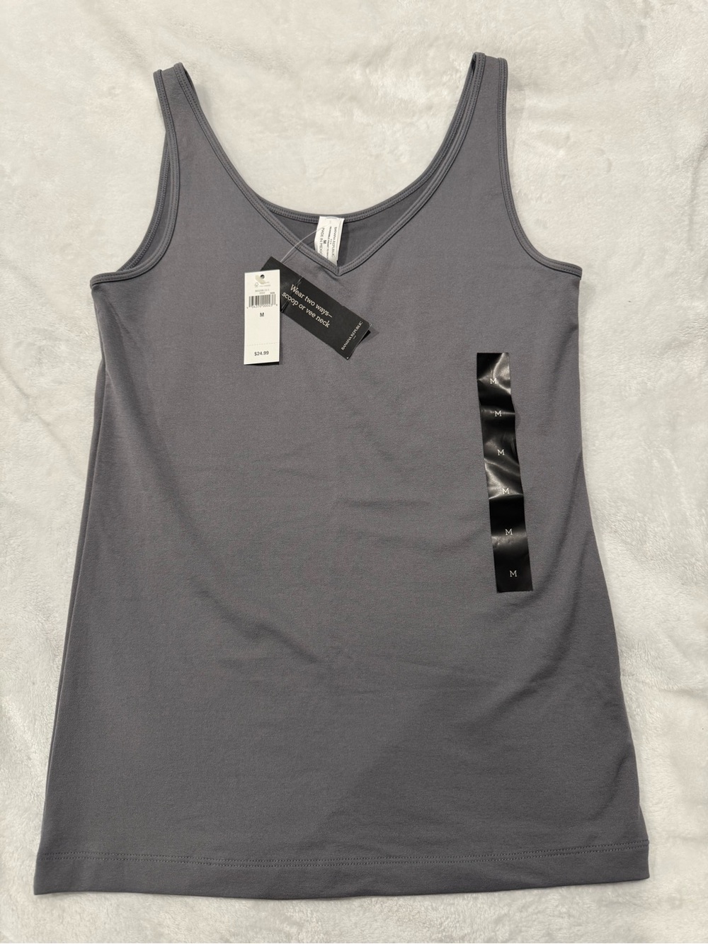 Banana Republic Slate Gray Tank